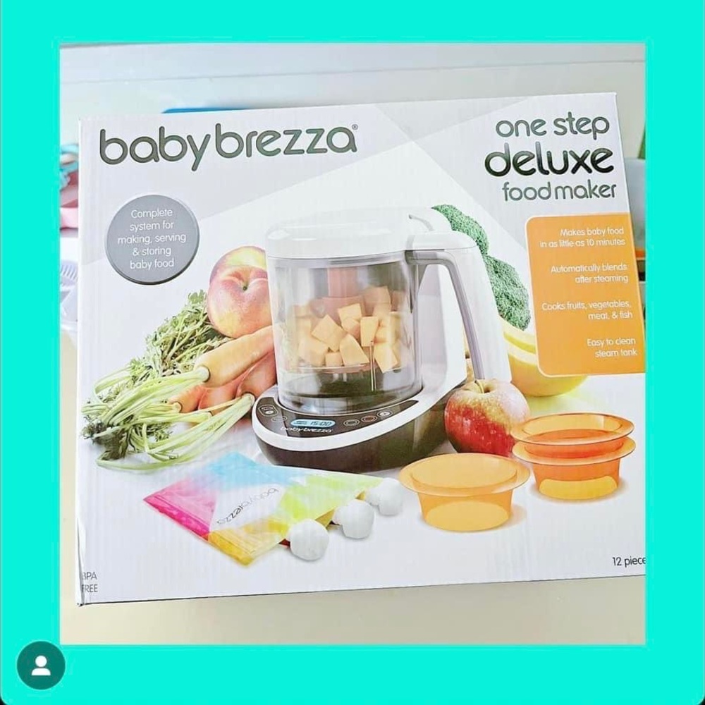 Baby Brezza One Step Deluxe baby food maker